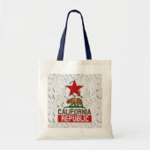 California Republic Peeling Paint Decor Tote Bag (Voorkant)