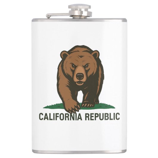 California Republic Pillar Candle Heupfles (Voorkant)