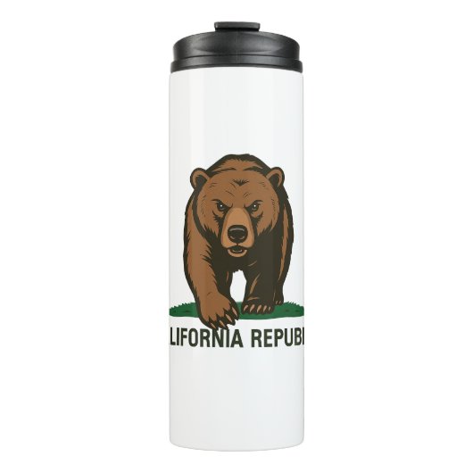California Republic Pillar Candle Thermosbeker (Voorkant)