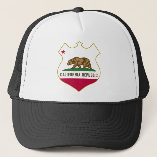 California-Republic shield.png Trucker Pet (Voorkant)