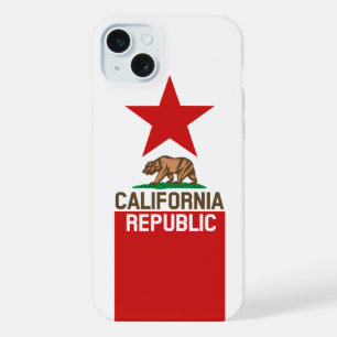 CALIFORNIA REPUBLIC Staatsvlag Decoratie iPhone 15 Plus Case