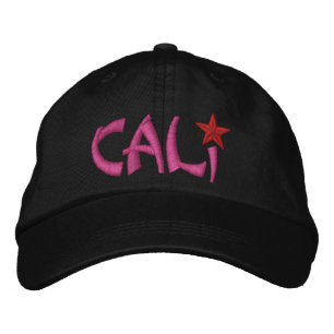 California Republic STAR Embroidery Geborduurde Pet