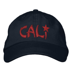 California Republic STAR Embroidery Geborduurde Pet