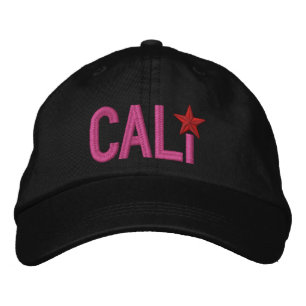 California Republic STAR Embroidery Geborduurde Pet