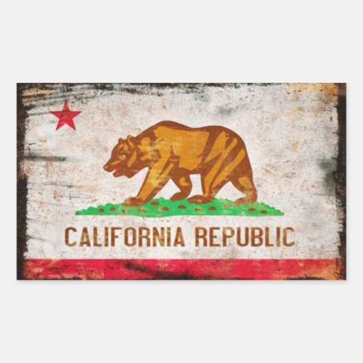 California Republic Sticker (Voorkant)