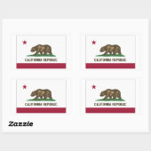 California Republic Sticker (Vel)