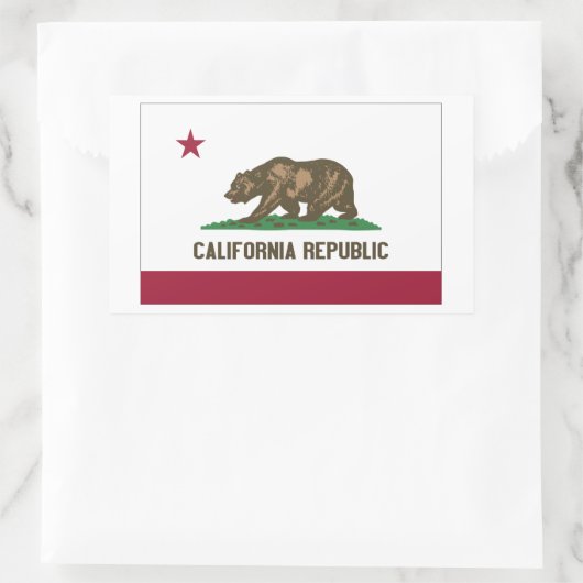 California Republic Sticker (Tas)