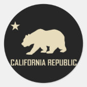 California Republic Sticker (Voorkant)