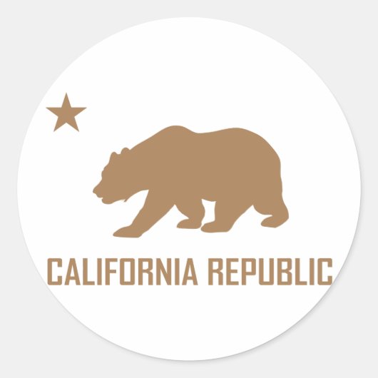 California Republic Sticker (Voorkant)