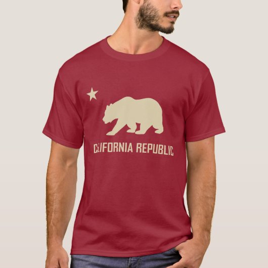 California Republic T-Shirt (Voorkant)