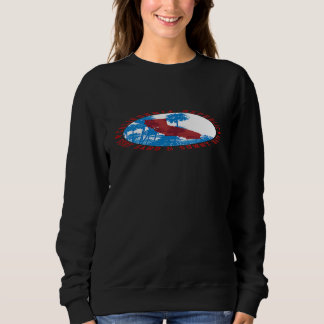 CALIFORNIA REPUBLIC T SHIRT SURF ZAND EN ZONNIGE D
