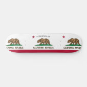 California Republic vlag aangepast skateboarddek Persoonlijk Skateboard (Horizontaal)