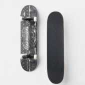CALIFORNIA REPUBLIEK Grunge Steel Cutouts Diamond  Skateboard (Voorkant)