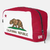 California Republiek staatsvlag reis toilettas Toilettasje (Rechterhoek)
