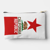 CALIFORNIA REPUBLIEK Vlag groot Star-ontwerp Etui (Achterkant)