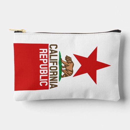 CALIFORNIA REPUBLIEK Vlag groot Star-ontwerp Etui (Voorkant)