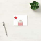 CALIFORNIA REPUBLIEK Vlag groot Star-ontwerp Post-it® Notes (Kantoor)