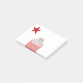 CALIFORNIA REPUBLIEK Vlag groot Star-ontwerp Post-it® Notes (Schuin)