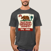 CALIFORNIA RESPIRATORY T-SHIRT (Voorkant)