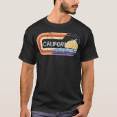California Retro Streetkleding Style T-shirt (Voorkant)