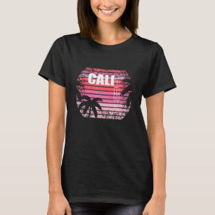 California Retro Style Ca Usa 70s 80s T-shirt