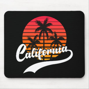 California Retro Sunset Muismat