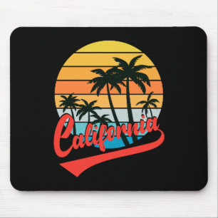 California Retro Sunset Muismat