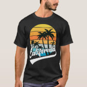 California Retro Sunset T-Shirt (Voorkant)