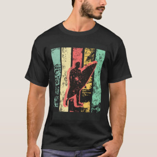 California Retro Surf Vintage Van Surfer Surfing D T-shirt