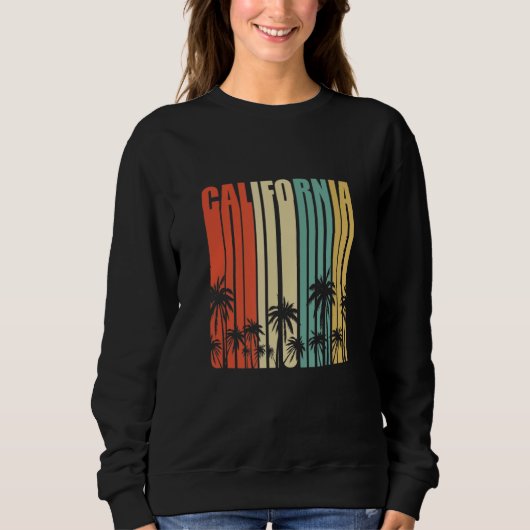 California Retro  Surfer Beach Cali Venice Summer Trui (Voorkant)