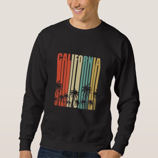 California Retro Surfer Beach Cali Venice Summer Trui (Voorkant)
