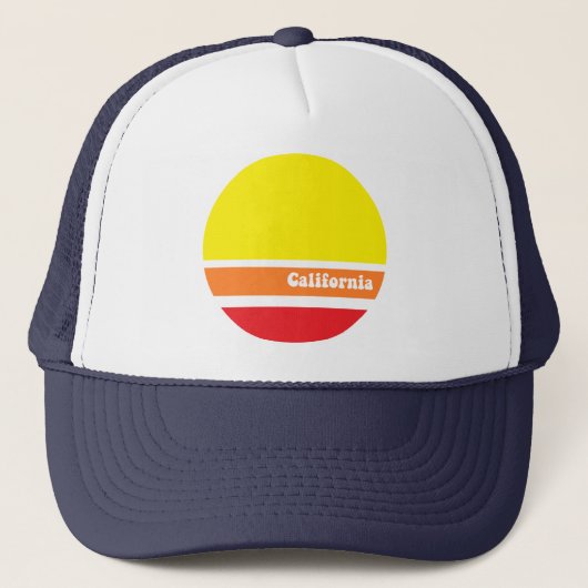 California retro trucker hat pet (Voorkant)