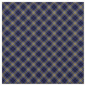 California Riverside University Tartan Stof (Close Up)