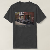 CALIFORNIA ROAD TRIP - GRIJS UNISEX T-shirt (Design voorkant)