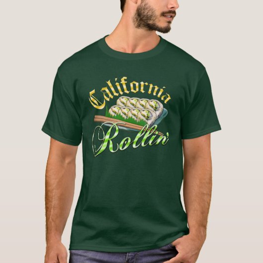 California Rollin' T-shirt (Voorkant)