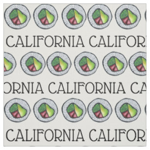 California Rolls Cali Japans Food Sushi Roll CA Stof