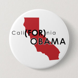 CaliFORnia Ronde Button 7,6 Cm
