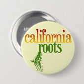 California Roots Ronde Button 7,6 Cm (Voorkant /achterkant)