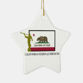 CALIFORNIA ROSEVILLE MISSIE LDS CTR KERAMISCH ORNAMENT (Rechts)