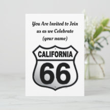 California Route 66 bord