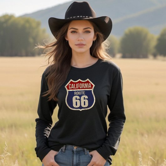California Route 66 Epic Roadtrip Tri-Blend Shirt