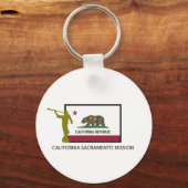 CALIFORNIA SACRAMENTO MISSIE LDS CTR SLEUTELHANGER (Voorkant)