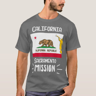 California Sacramento Mormon LDS Mission Gift T-shirt