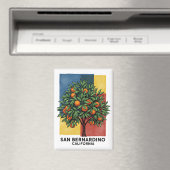 California San Bernardino Sinaasappel Magneet (Insitu (Vaatwasser))