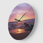 California, San Diego, Sunset Cliffs, Sunset 4 Grote Klok (Hoek)