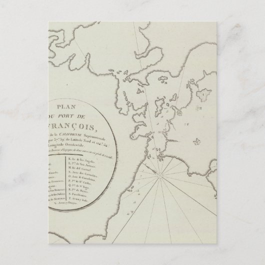 California San Francisco Bay Area Briefkaart (Voorkant)