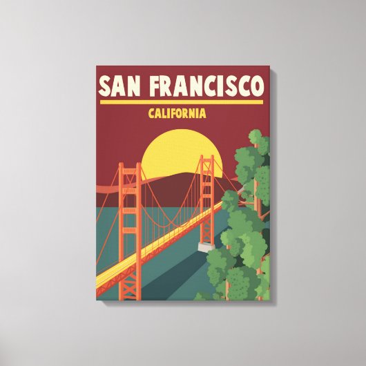 California | San Francisco Canvas Afdruk (Voorkant)