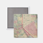 California, San Francisco Map door Mitchell Magneet (Voorkant / Achterkant)