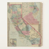 California, San Francisco Map door Mitchell Planner (Achterkant)