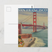 California San Francisco    VintagePostcard Briefkaart (Voorkant / Achterkant)